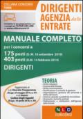 Dirigenti Agenzia delle entrate. Manuale completo