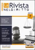 La rivista di Neldiritto (2016). Con aggiornamento online: 7
