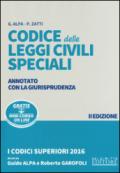 Codice delle leggi civili speciali annotato con la giurisprudenza. Con aggiornamento online