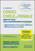 Codice civile e penale. Annotati solo con la giurisprudenza più recente. Con aggiornamento online