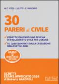 30 pareri di civile. Con aggiornamento online