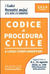 Codice di procedura civile e leggi complementari