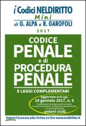 Codice penale e di procedura penale 2017