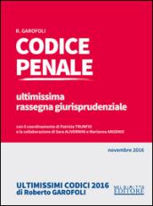 Codice penale. Ultimissima rassegna giurisprudenziale. Novembre 2016. Con Contenuto digitale per download e accesso on line