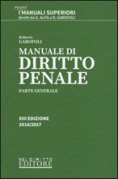 Manuale di diritto penale. Parte generale