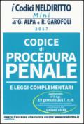 Codice di procedura penale e leggi complementari