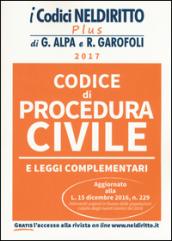 Codice di procedura civile e leggi complementari