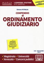 Compendio di ordinamento giudiziario. Con Contenuto digitale per download e accesso on line