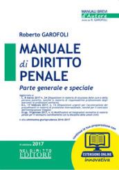 Manuale di diritto penale. Parte generale e speciale