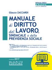 Manuale di diritto del lavoro, sindacale e della previdenza sociale. Con Contenuto digitale per download e accesso on line