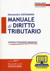 Manuale di diritto tributario. Con Contenuto digitale (fornito elettronicamente)