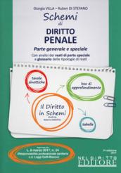 Schemi di diritto penale. Parte generale e speciale. Con Contenuto digitale (fornito elettronicamente)