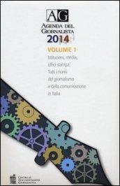 Agenda del giornalista 2014. Con CD-ROM. 1.