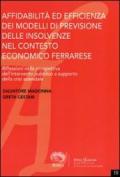 Affidabilità ed efficienza dei modelli di previsione delle insolvenze nel contesto economico ferrarese