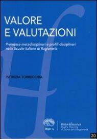 Valore e valutazioni. Premesse metadisciplinari e profili disciplinari nelle scuole italiane di ragioneria