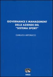 Governance e management delle aziende del «sistema sport»