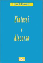 Sintassi e discorso
