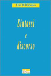 Sintassi e discorso