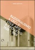 Razionalismo a Lecce. Arte e progetto 1930-1955