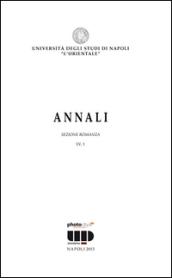 Annali. Sezione romanza