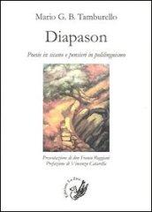 Diapason. Poesie in sicano e pensieri in polilinguismo