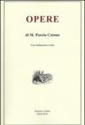 Opere di M. Porcio Catone. Con traduzione e note