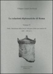 Le relazioni diplomatiche di Roma: 4
