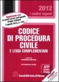 Codice di procedura civile e leggi complementari