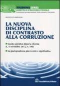 La nuova disciplina di contrasto alla corruzione