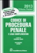 Codice di procedura penale e leggi complementari