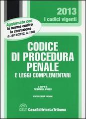 Codice di procedura penale e leggi complementari