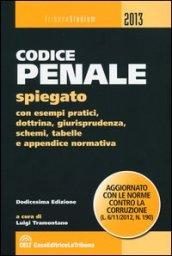 Codice penale spiegato con esempi pratici, dottrina, giurisprudenza, schemi, tabelle e appendice normativa