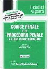 Codice penale e di procedura penale e leggi complementari