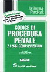 Codice di procedura penale e leggi complementari