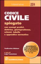 Il codice civile. Spiegato con esempi pratici, dottrina, giurisprudenza, schemi, tabelle e appendice normativa