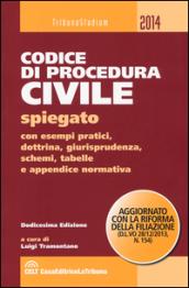 Codice di procedura civile spiegato con esempi pratici, dottrina, giurisprudenza, schemi, tabelle e appendice normativa