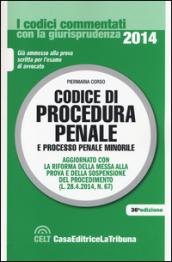 Codice di procedura penale e processo penale minorile