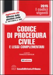 Codice di procedura civile e leggi complementari