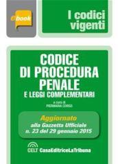 Codice di procedura penale e leggi complementari