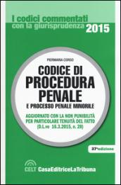 Codice di procedura penale e processo penale minorile