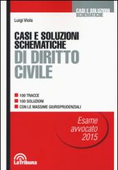 Casi e soluzioni schematiche di diritto civile