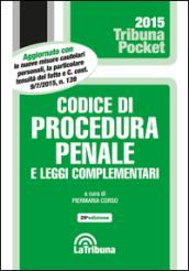 Codice di procedura penale e leggi complementari