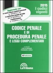 Codice penale e di procedura penale e leggi complementari