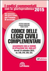 Codice delle leggi civili complementari