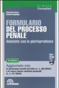 Formulario del processo penale. Annotato con la giurisprudenza. Con CD-ROM