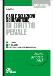 Casi e soluzioni schematiche di diritto penale