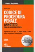 Codice di procedura penale annotato con la giurisprudenza