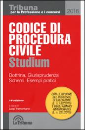 Codice di procedura civile. Dottrina, giurisprudenza, schemi, esempi pratici