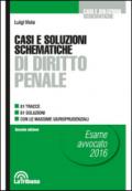 Casi e soluzioni schematiche di diritto penale