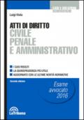 Atti di diritto civile penale e amministrativo